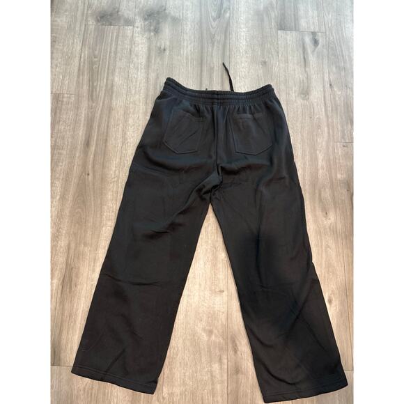 Pinspark Women's Black Wide Leg Sweatpant Size PXL - Picture 5 of 8